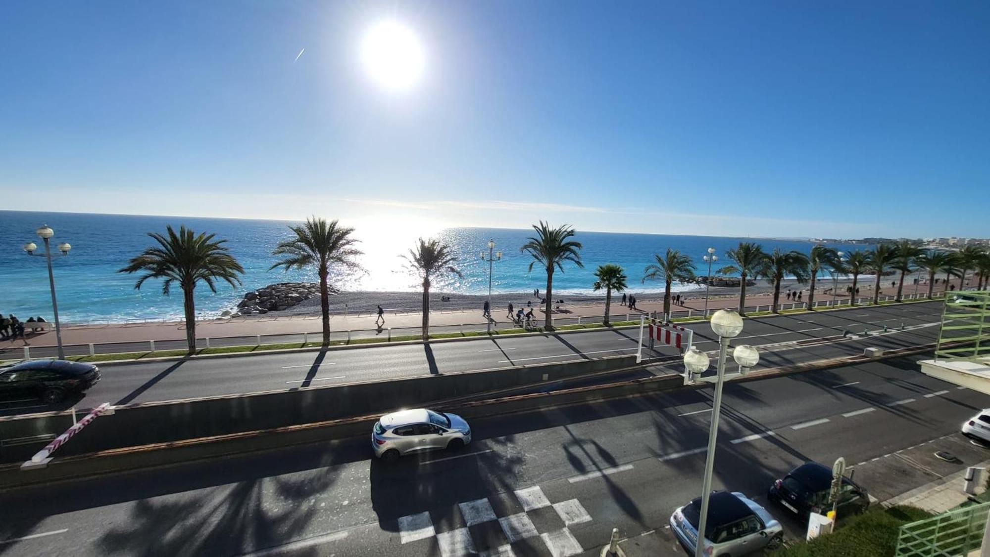 Promenade Des Anglais Panoramic Sea View Nicea Zewnętrze zdjęcie