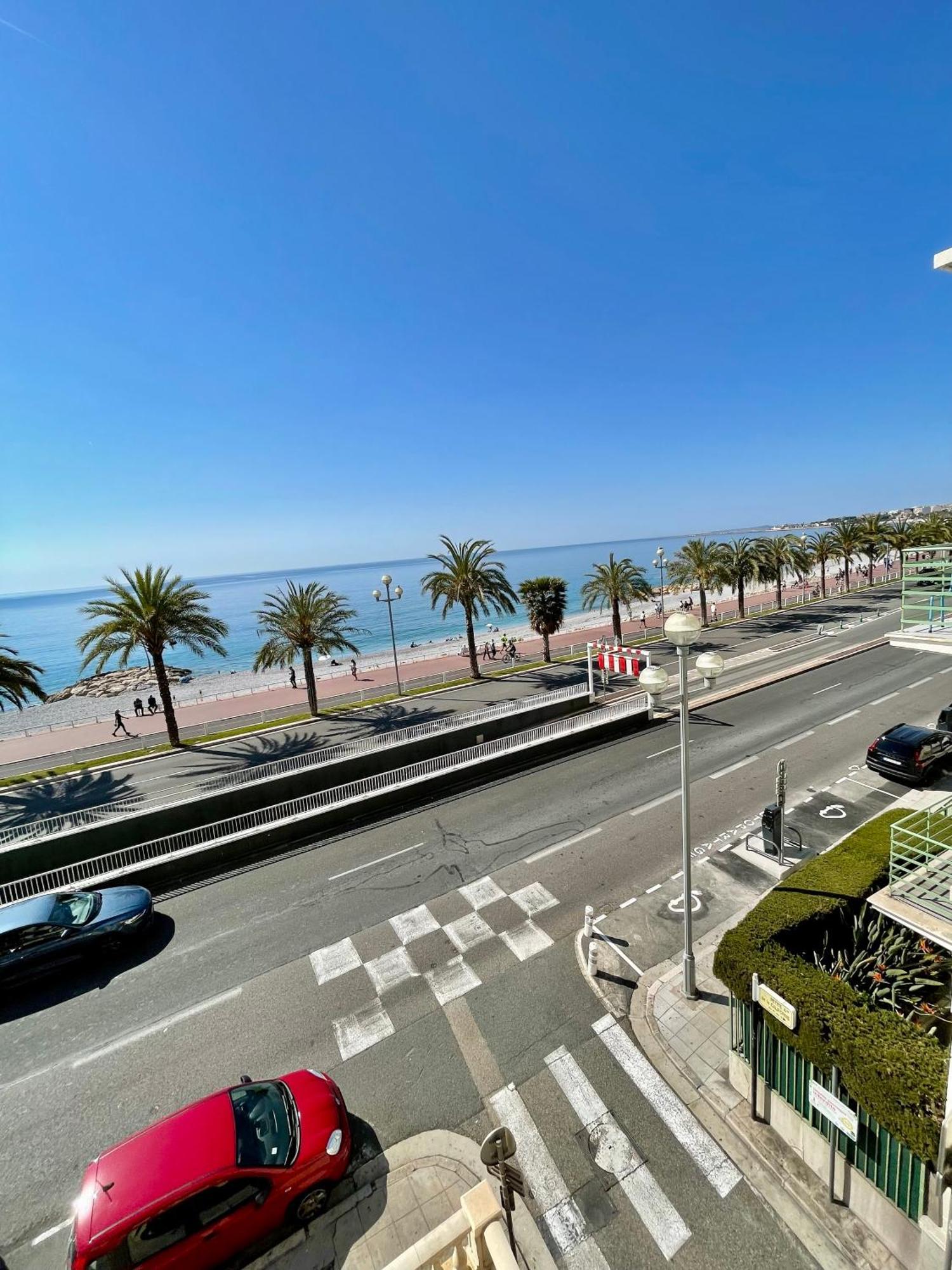 Promenade Des Anglais Panoramic Sea View Nicea Zewnętrze zdjęcie
